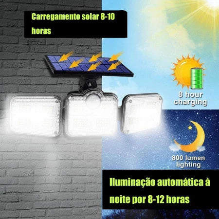 🌟 LumiMax 360 – A Revolução da Iluminação Solar Inteligente! 🌟
