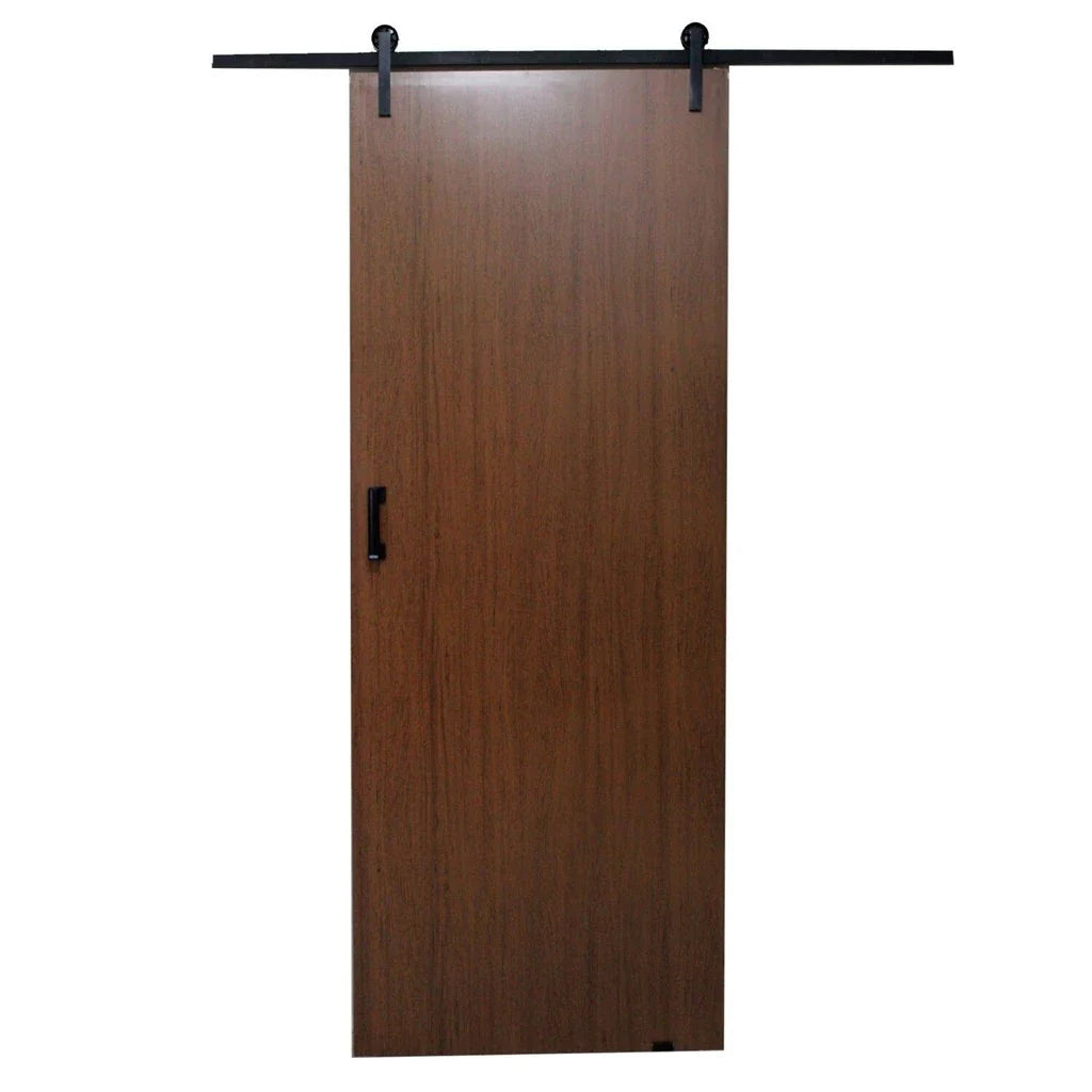 Porta de Madeira Celeiro Sobrepor MGM | Melamínica MDF Ultra - 215x90cm ou 80cm