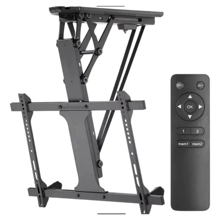 SkyLift Pro™ – Suporte Motorizado de Teto para TV