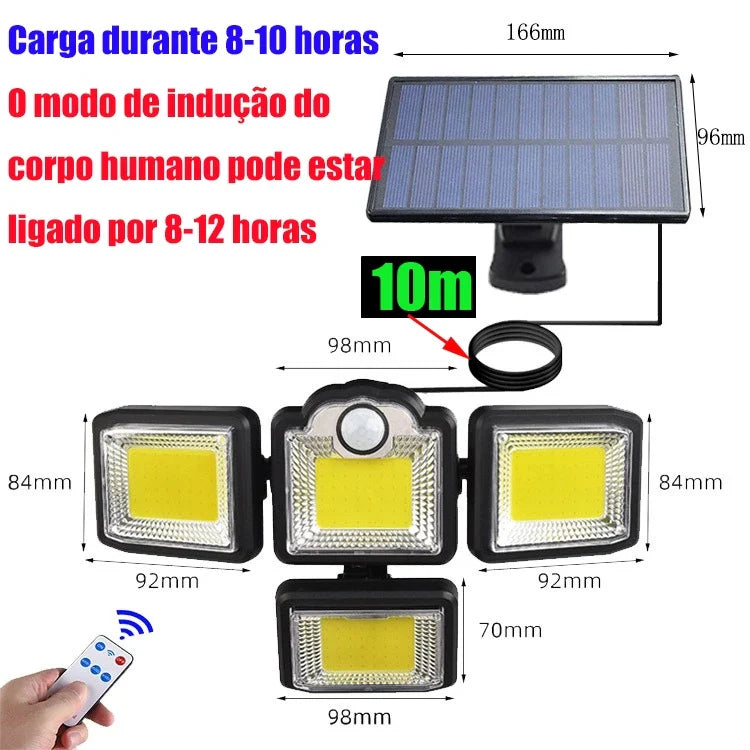 🌟 LumiMax 360 – A Revolução da Iluminação Solar Inteligente! 🌟